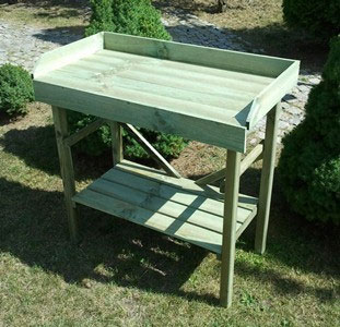 Garden Shelving, pot stands and planting tables