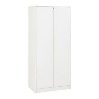 Malvern 2 Door Wardrobe - L50.5 x W80 x H180 cm - White