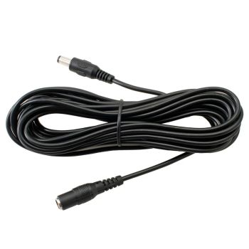 10 Metre DC Power Extension Cable for 12V Cameras 2.1mm