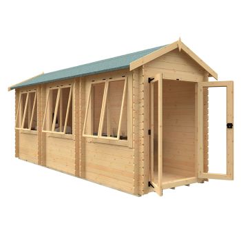 18x6 Oriana 19mm Flex - L525 x W175 x H231.7 cm - Solid Wood/Softwood/Pine - Natural