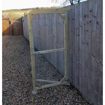 Pressure treated timber framed Aviary DOOR panel - 6' x 3' - with Heavy duty galvanised wire mesh 3/4" X 3/4" - 16 gauge