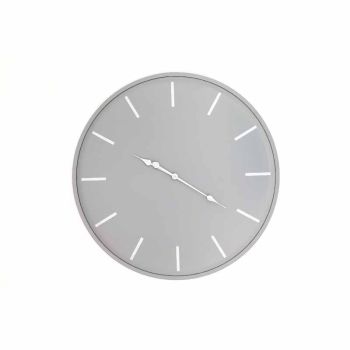Karlsson Large Wall Clock - Metal - L5 x W80 x H80 cm - Grey
