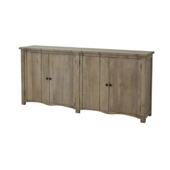 Copgrove Collection 4 Door Sideboard - Wood - L40 x W200 x H90 cm - Brown