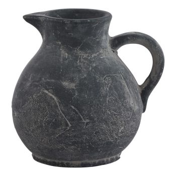 Amalfi Jug Ornament - Ceramic - L22 x W22 x H23 cm - Grey