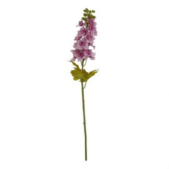 The Natural Garden Collection Elatum Delphinium (Single Stem Flower) - Plastic - Height 78 cm - Purple