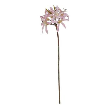 The Natural Garden Collection Lily (Single Stem Flower) - Plastic - Height 61 cm - Pink
