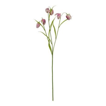 The Natural Garden Collection Fritillaria (Single Stem Flower) - Plastic - L22 x W22 x H58 cm - Purple