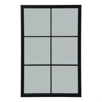 XL Window Mirror - Wood - L4 x W112 x H170 cm - Black/Brown