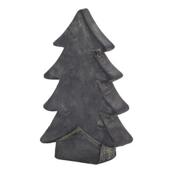 Amalfi Medium Christmas Tree - Ceramic - L6 x W14 x H24 cm - Grey