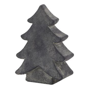 Amalfi Small Christmas Tree - Ceramic - L5 x W12 x H17 cm - Grey