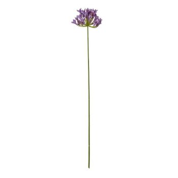 Agapanthus Spray (Single Stem Flower) - Plastic - L15 x W15 x H75 cm - Lilac