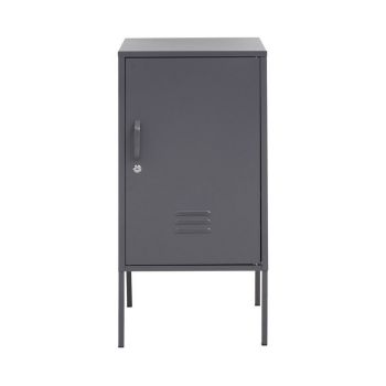 Academy One Door Locker - Metal - L40 x W40 x H80 cm - Grey