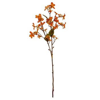 Orange Vernicia Fordii Spray Artificial Flower - Plastic - L22 x W10 x H63 cm - Orange