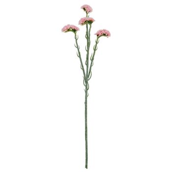 Pink Statis Spray Artificial Flower - Plastic - L18 x W10 x H64 cm - Pink