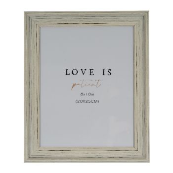 Alba Photo Frame 8X10 - Wood - White