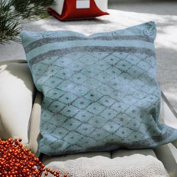 Stone Washed Durry Cushion Cover Only - L1 x W50 x H50 cm