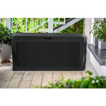 Samoa Grey Storage Box  270 Ltr