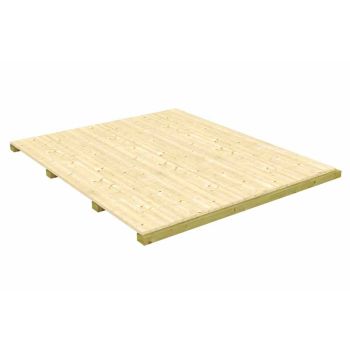 FB 3 m2-Log Cabin, Wooden Garden Room, Timber Summerhouse, Home Office