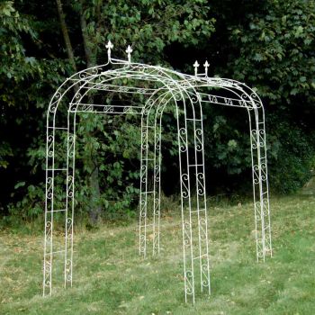 FL-DE-LYS Arch Tunnel - L240 x W154 x H240 cm - Cream