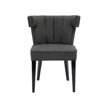 Oria Dining Chair - Wood/Synthetic/Textile/Wood - L58 x W64 x H87 cm - Grey