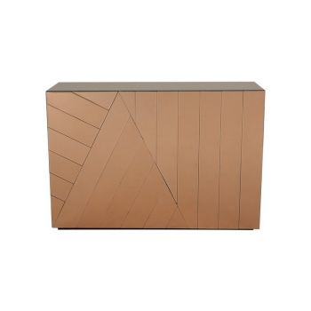 Roza Console - Glass - L41 x W122 x H84 cm - Brown