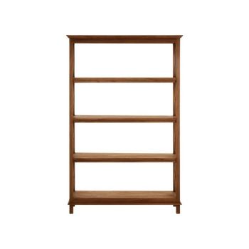 Lovina Four Tier Shelf Unit - Wood - L39 x W126 x H193 cm - Brown