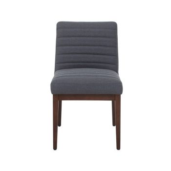 Brando Dining Chair - Wood/Wood/Synthetic - L62 x W47 x H78 cm - Grey