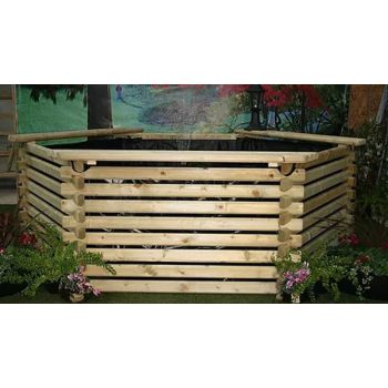 600 Gallon Koi Pond With Sump Without Pump - Minimal Assembly Required