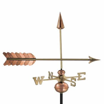 Arrow Farmhouse Copper Weathervane