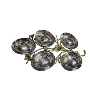 Fruit Bowl - Brass - L6 x W33 x H22 cm