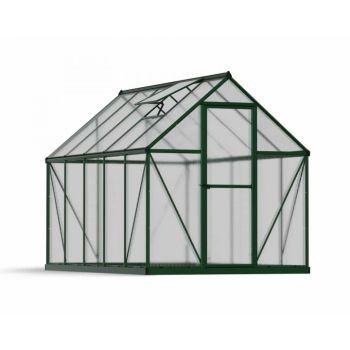 Greenhouse Mythos 6 x 10 - Polycarbonate - L306 x W185 x H208 cm - Green