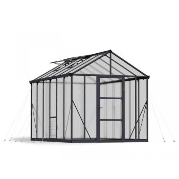 Greenhouse Glory 8 x 12 - Polycarbonate - L364 x W253 x H268.5 cm - Grey