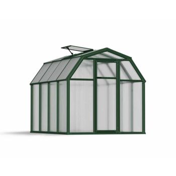 Greenhouse Ecogrow 6 x 8 - Polycarbonate - L259 x W204 x H198 cm