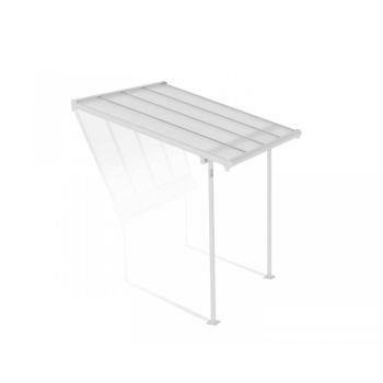 Patio Cover Sierra 2.3 x 2.3 Clear - Polycarbonate - L224.5 x W224 x H300 cm - White