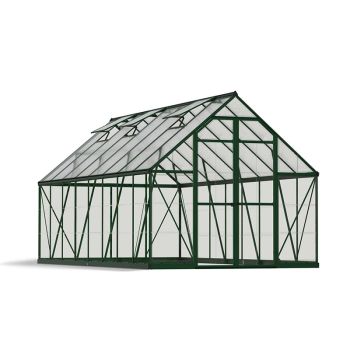Greenhouse Balance 8 x 16 - Polycarbonate - L487 x W244 x H229 cm
