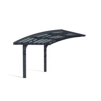 Carport Arizona Breeze Single 5000 - Polycarbonate - L495 x W289 x H273.5 cm - Grey