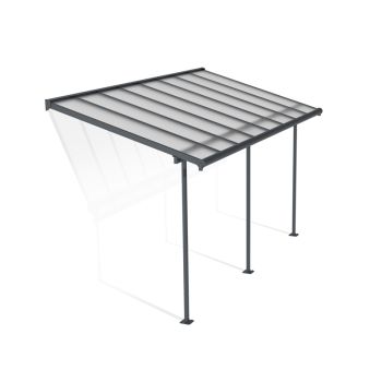 Patio Cover Sierra 2.3X4.6 Clear - Polycarbonate - L447.5 x W224 x H300 - Grey