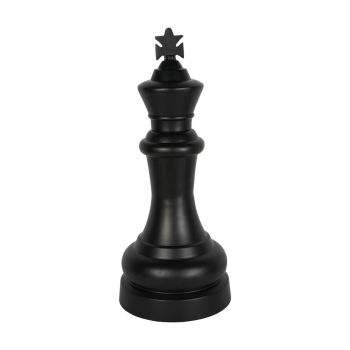 Decorative King - Aluminium - L29 x W29 x H67 cm - Black
