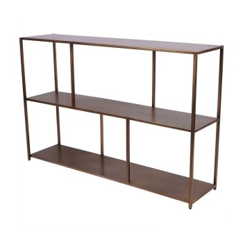 Brooks Console Table Brushed Champagne - Iron - L30.5 x W122 x H80.7 cm - Brushed Satin