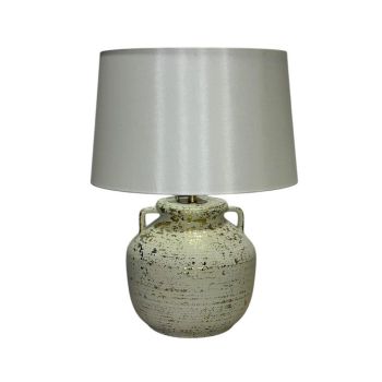 63 x 46 cm Lamp and Shade - Ceramic - L46 x W40 x H63 cm