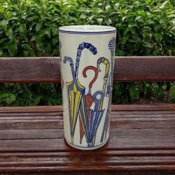 18 Inch Coloured Design Umbrella Stand - L20 x W20 x H46 cm