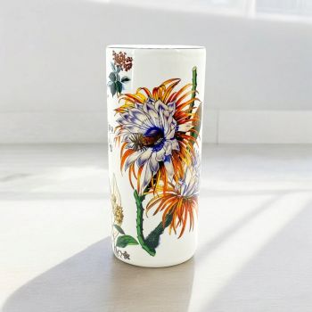 18 Inch Round Floral Umbrella Stand - L20 x W20 x H46 cm - Multicolor