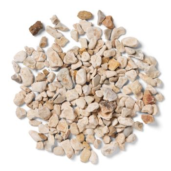 Country Cream Bulk Bag 850 kg Chippings - 15-25 mm Creamy Stone - L100 x W100 x H80 cm