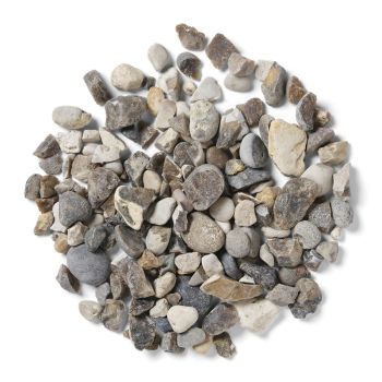 Ocean Flint Bulk Bag 850 kg Chippings - 15-22 mm Multi-Coloured Stone - L100 x W100 x H80 cm