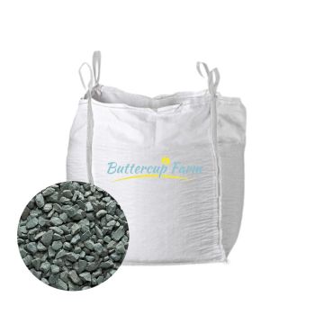40mm Green Slate Chippings - Premium Aggregate Bulk Bag - 850 kilos