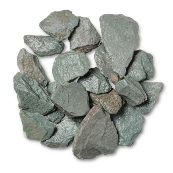 40 mm Bulk Bag 850 kg Slate - Green Coloured Slate Chips - L100 x W100 x H80 cm