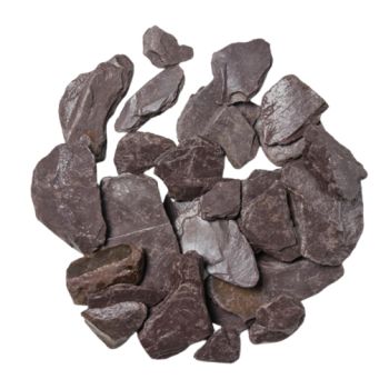 20 mm Bulk Bag 850 kg Slate - Plum Coloured Slate Chips - L100 x W100 x H80 cm