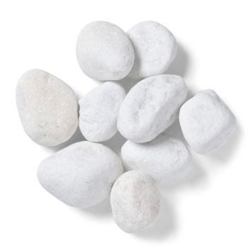Dover Bulk Bag 850 kg - 50-70 mm White Premium Cobbles - L100 x W100 x H80 cm