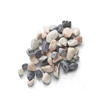 Frozen Pink Bulk Bag 850 kg - 20-40 mm Pink/White/Grey Premium Pebbles - L100 x W100 x H80 cm