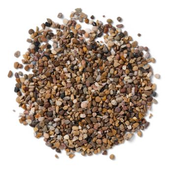 Alpine Grit Bulk Bag 850 kg Horticultural Grits and Sands - 2-6 mm Lime Free Washed Quartzite Grit - L100 x W100 x H80 cm